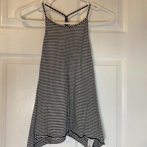 Striped halter top